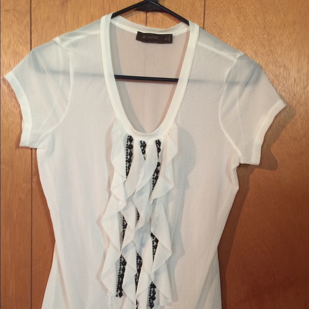 The limited beaded blouse